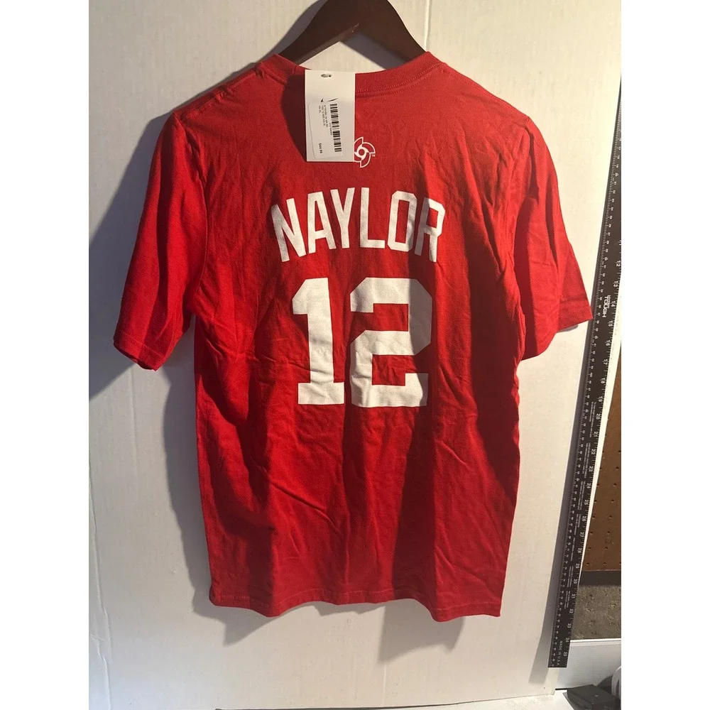Nike Canada World Baseball Classic Bo Naylor 12 Red Youth XL‎ T-Shirt WBC New